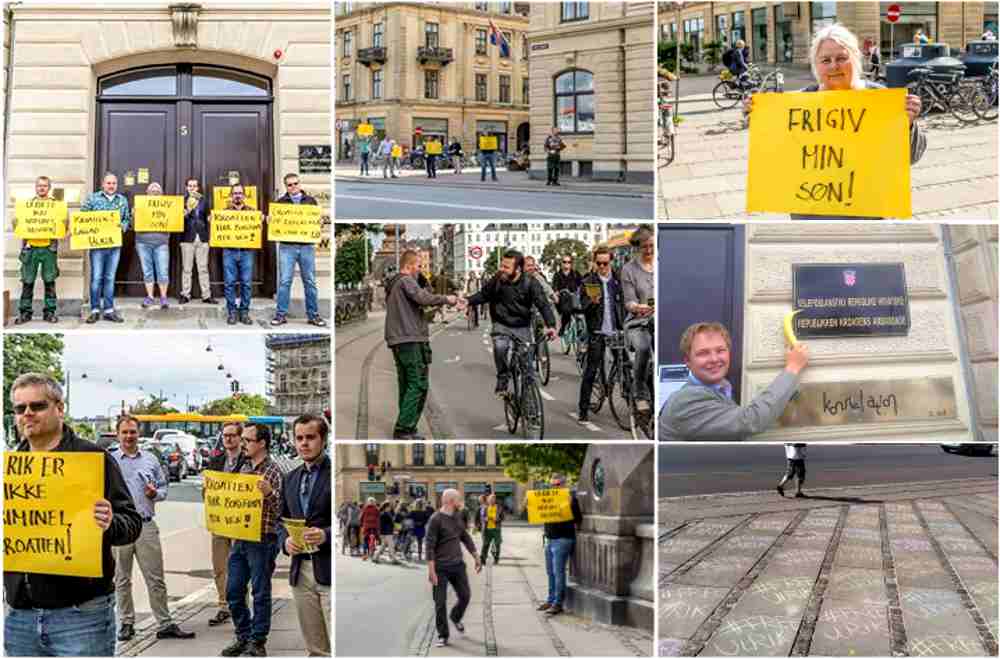 The arrest and imprisonment of Danish Ulrik Haagensen, triggered a week of continued protests in in front of the Croatian embassy Copenhagen and elsewhere.