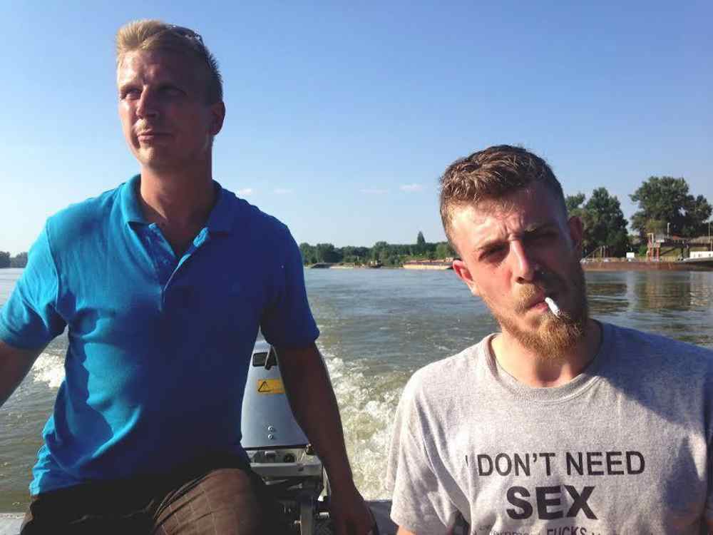 Ulrik Haagensen (links) en Niels Harmsen (rechts) (photo: LiberlandPress.com)